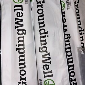 GroundingWell White Yoga Mat